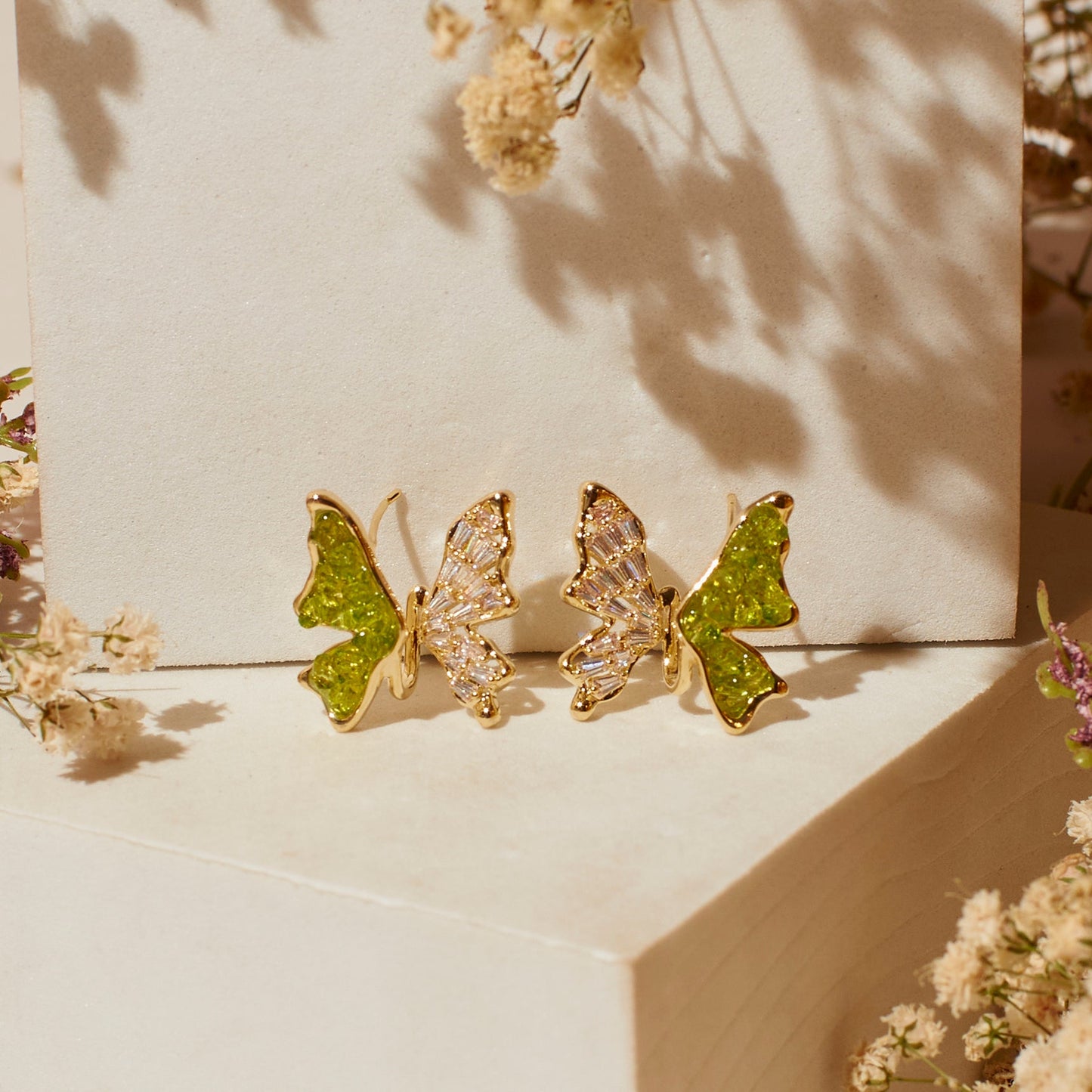 Whispering Wings Earrings Salty