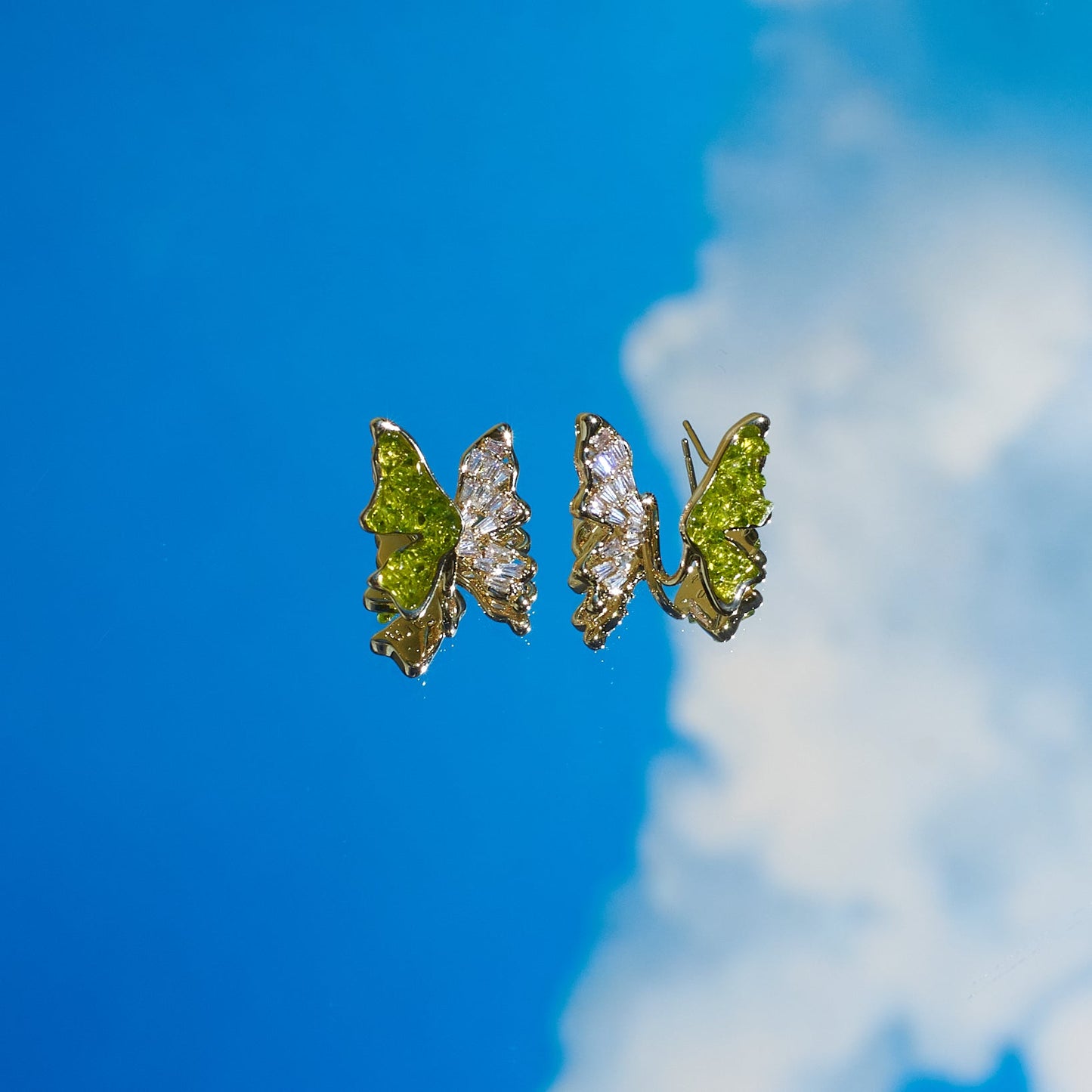 Whispering Wings Earrings Salty