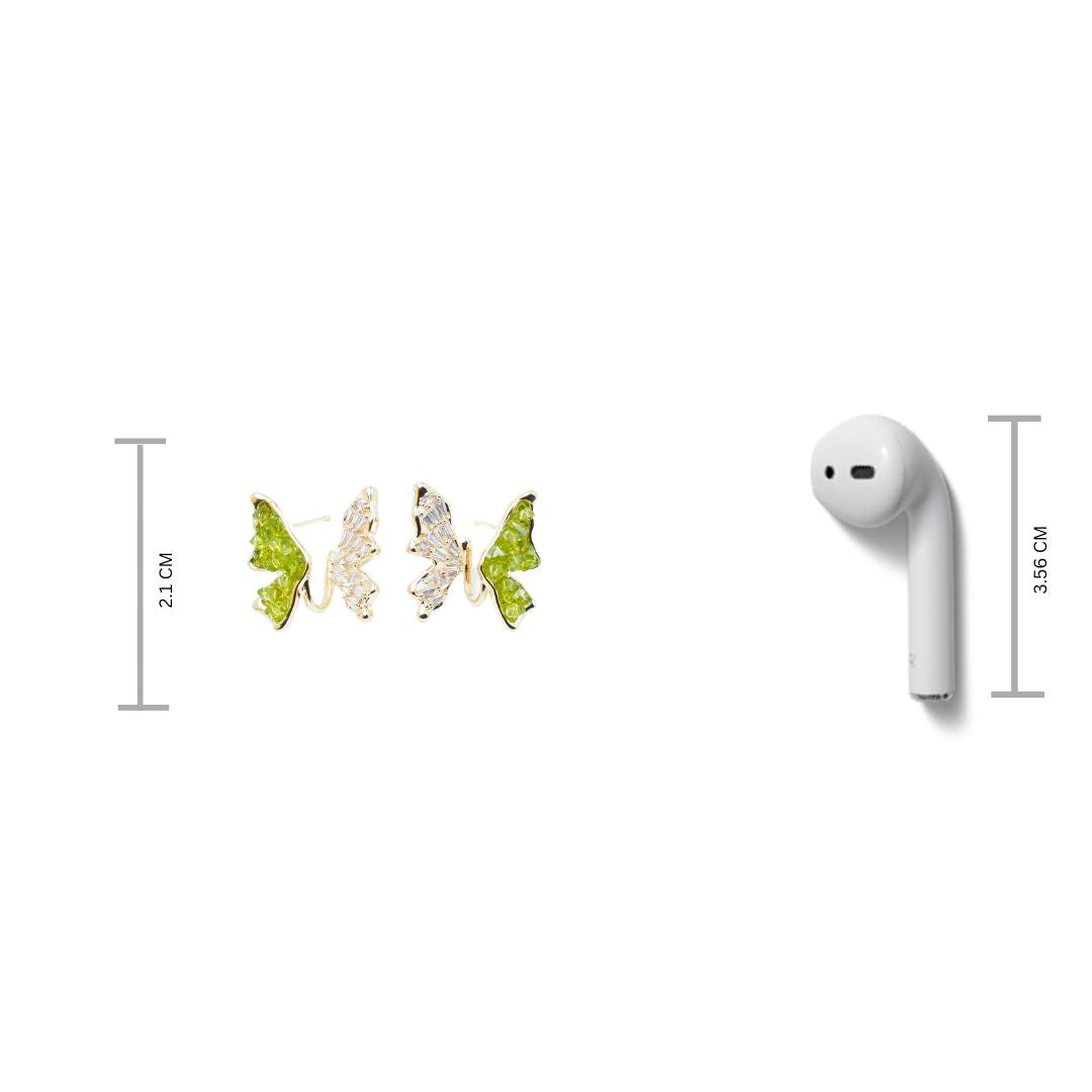 Whispering Wings Earrings Salty