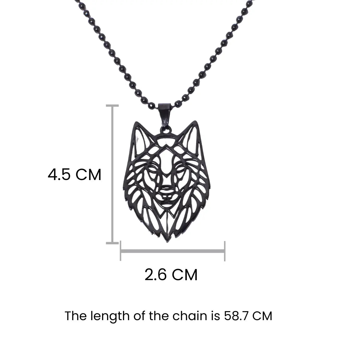Wild Majesty Black Necklace | Salty