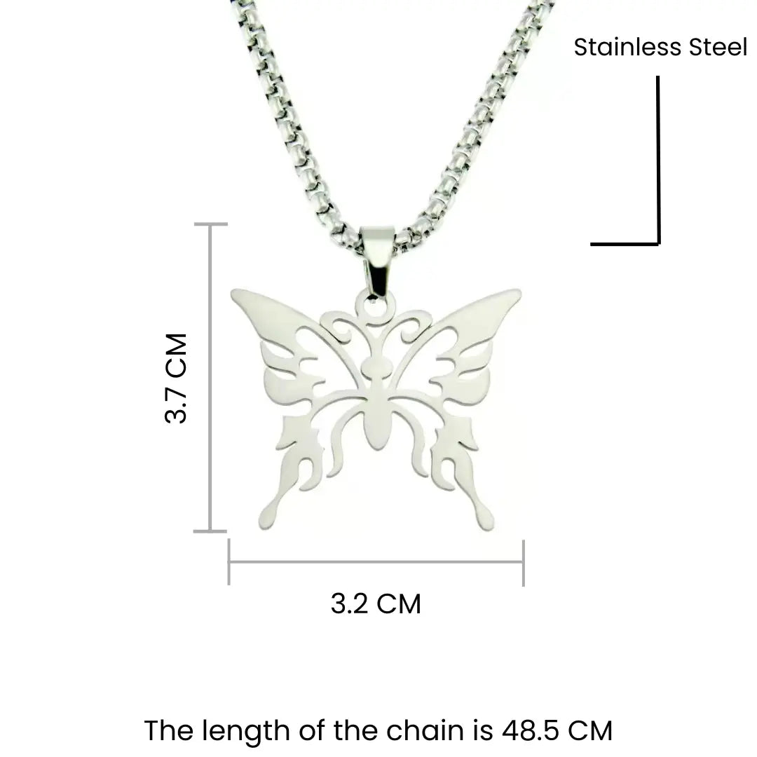 Winged Wonder Silver Chain | Salty
