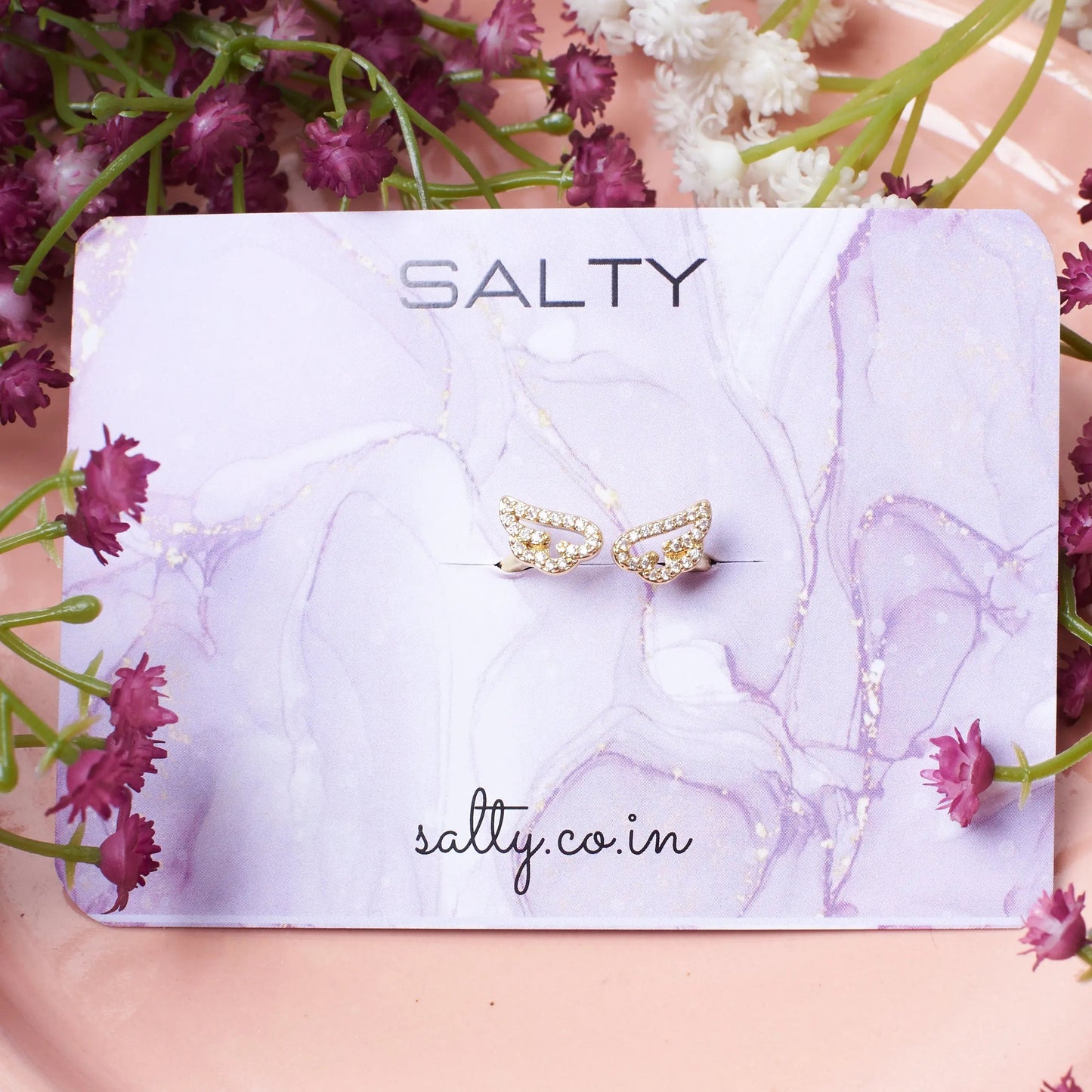 Wings of Freedom Golden Ring | Salty