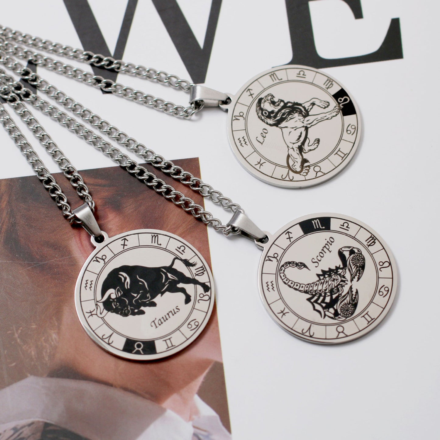 Zodiac Solstice Pendant Necklaces Salty