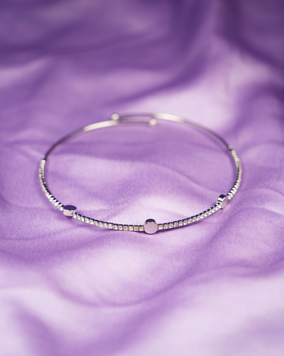 kate's Silver Choker