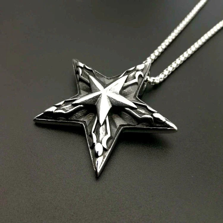 Shuriken Locket Chain