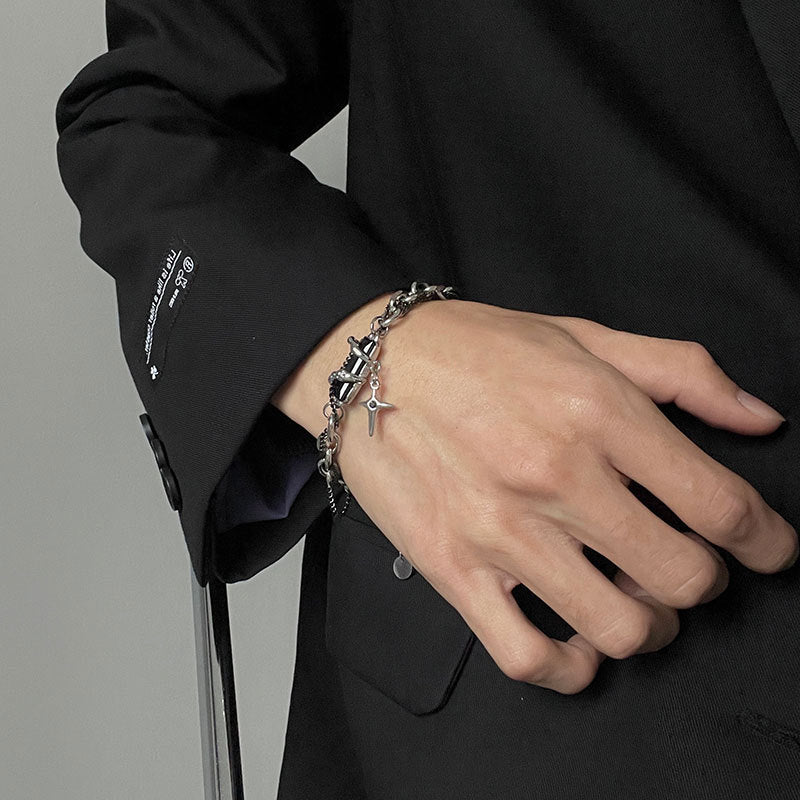 Dapper Design Stone Bracelet | Salty
