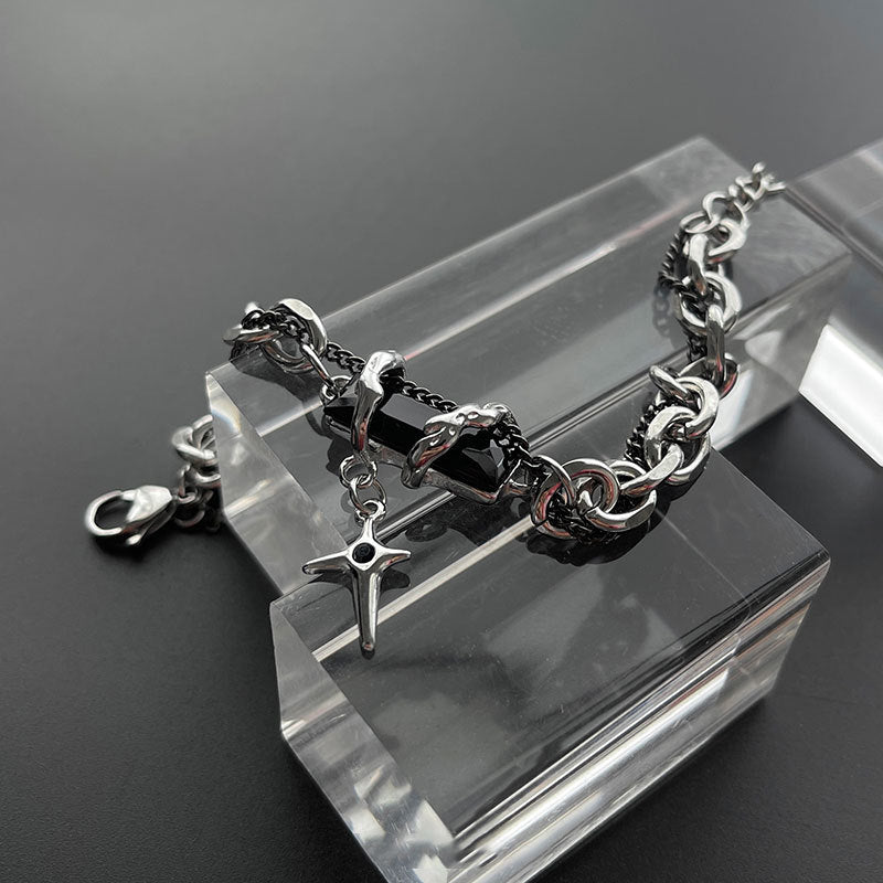 Dapper Design Stone Bracelet | Salty