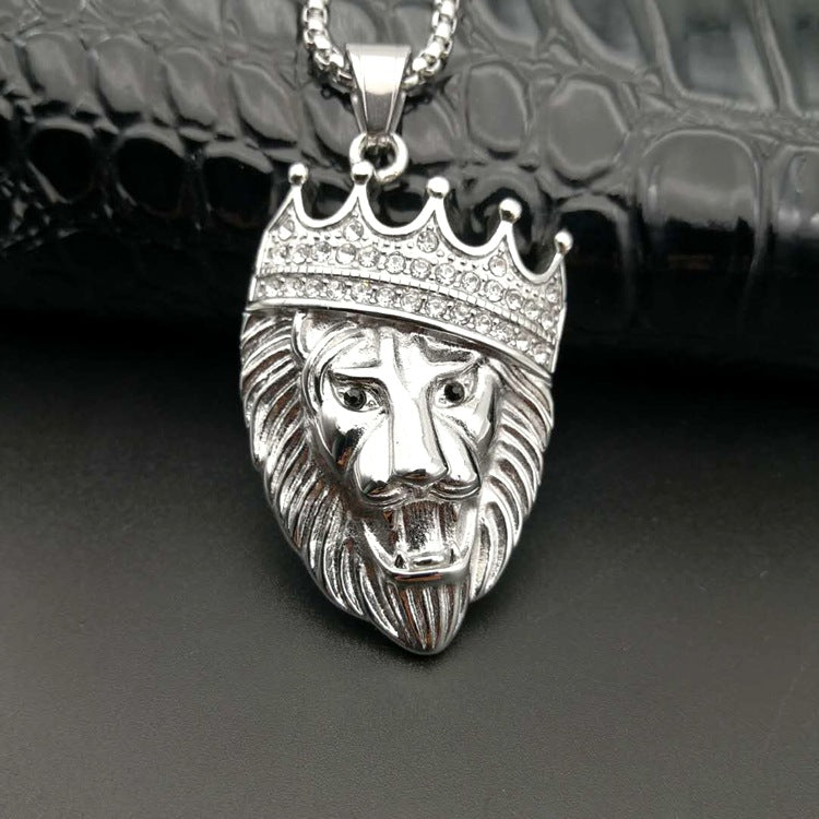 Leo Silver King Pendant | Salty