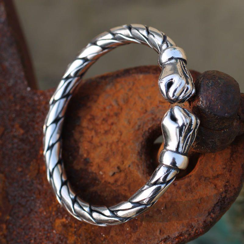Bag Mitts Silver Cuff | Salty