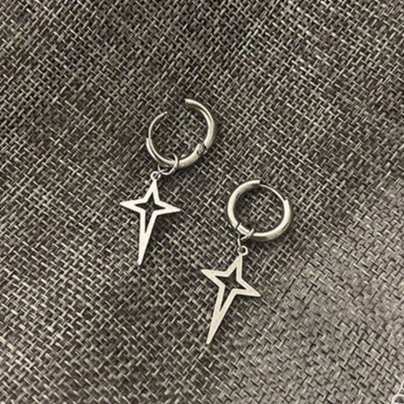 Silver Stardust Earrings | Salty