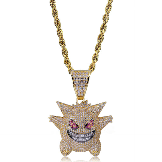 Monstrous Marvel Golden Pendant | Salty