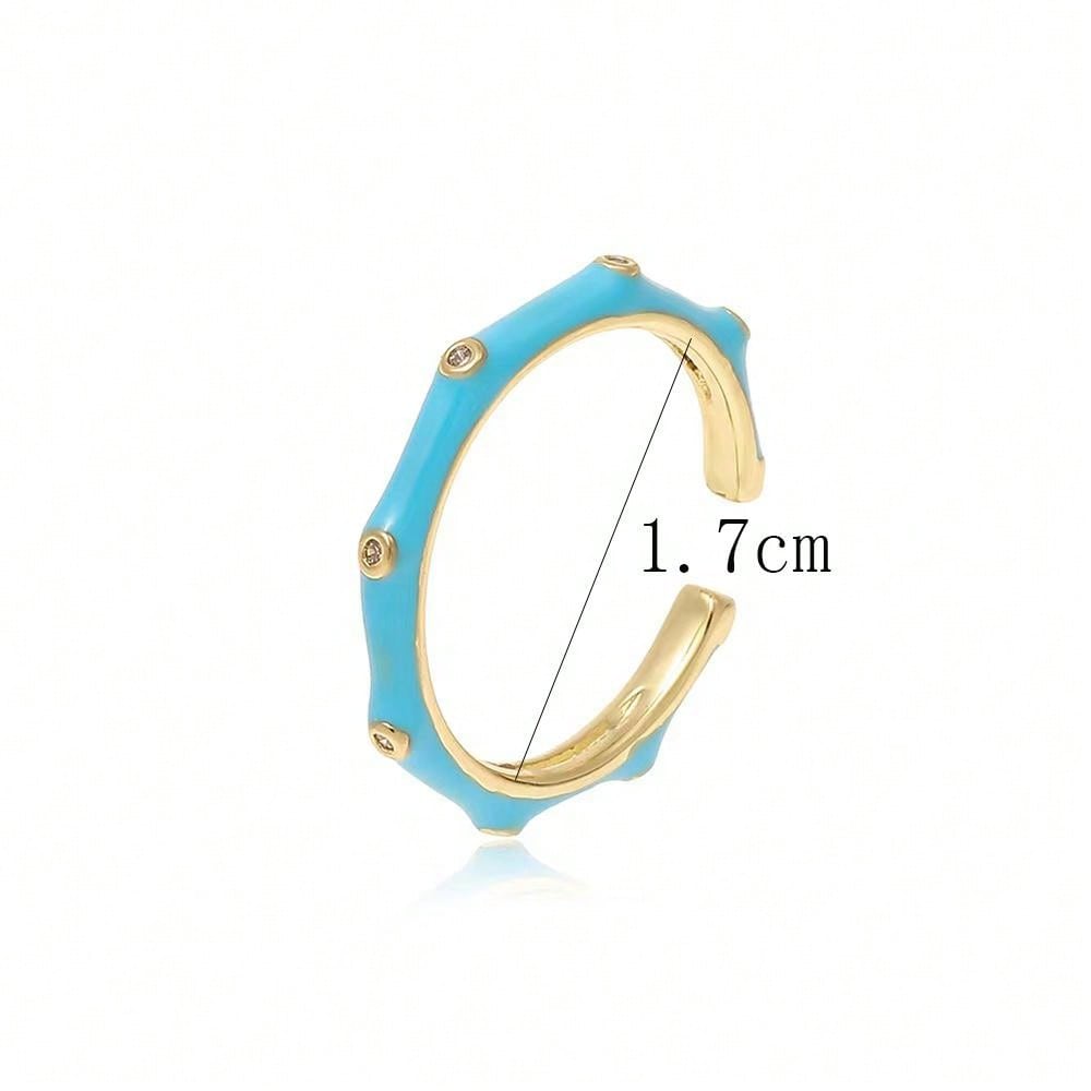 Sinister Splendor Ring - Blue
