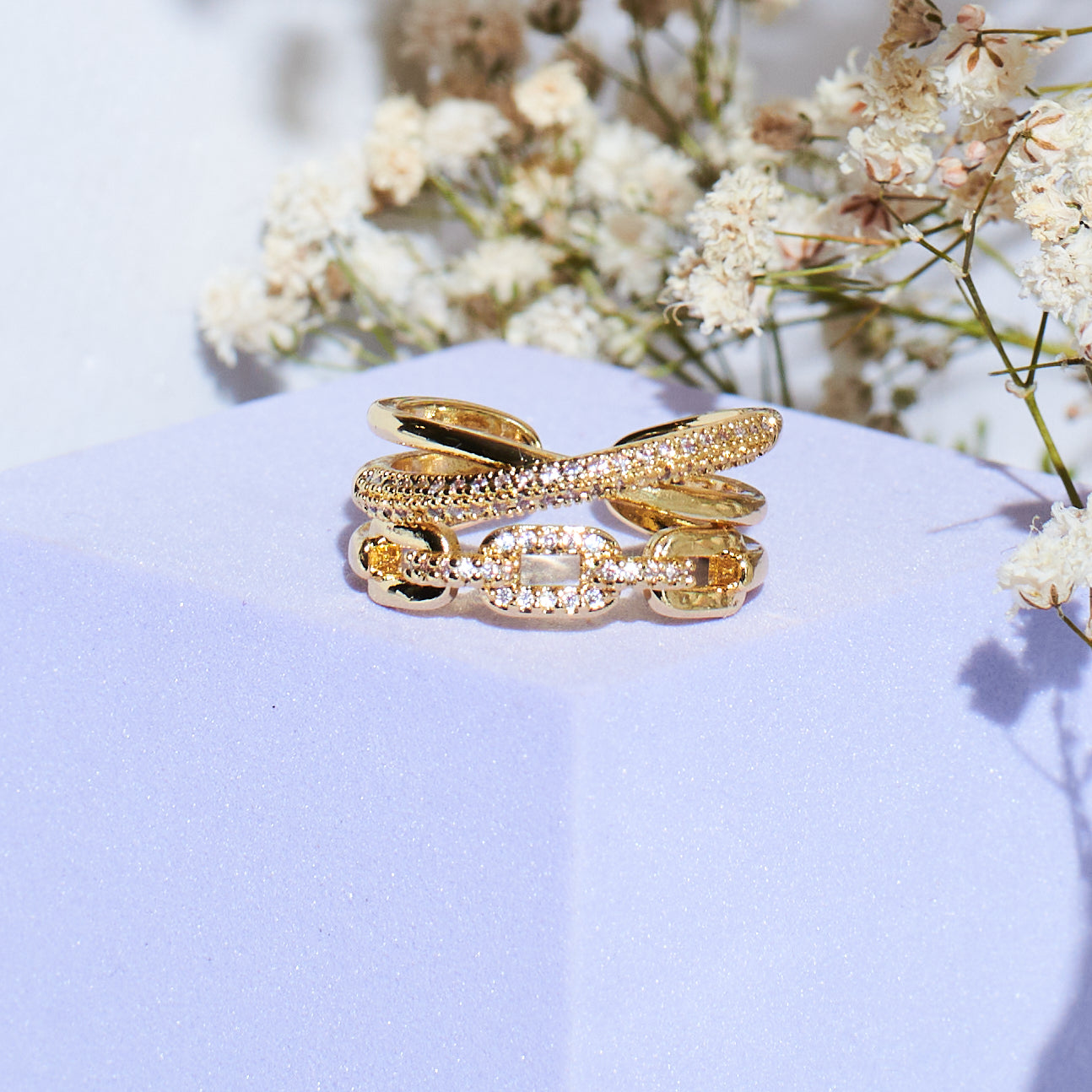 Urban Glamour Golden Ring Salty
