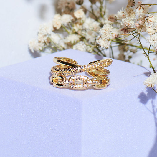 Urban Glamour Golden Ring Salty