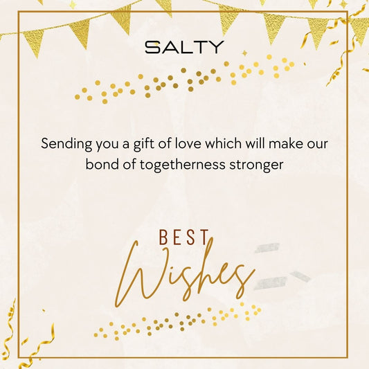 Best Wishes Card Salty