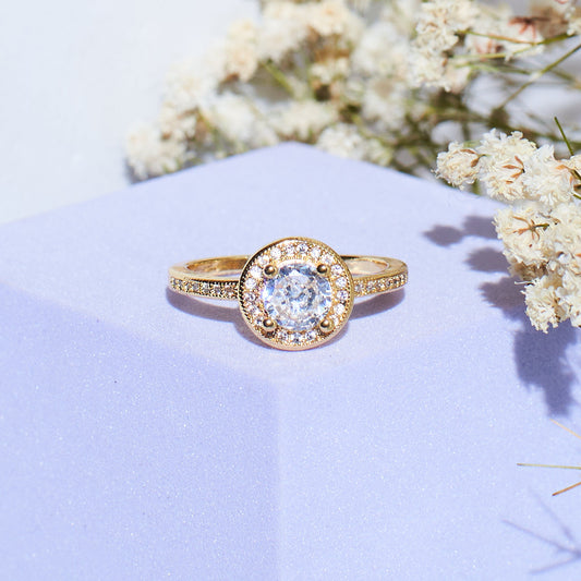 Diamond Empress Ring - Size 8 Salty