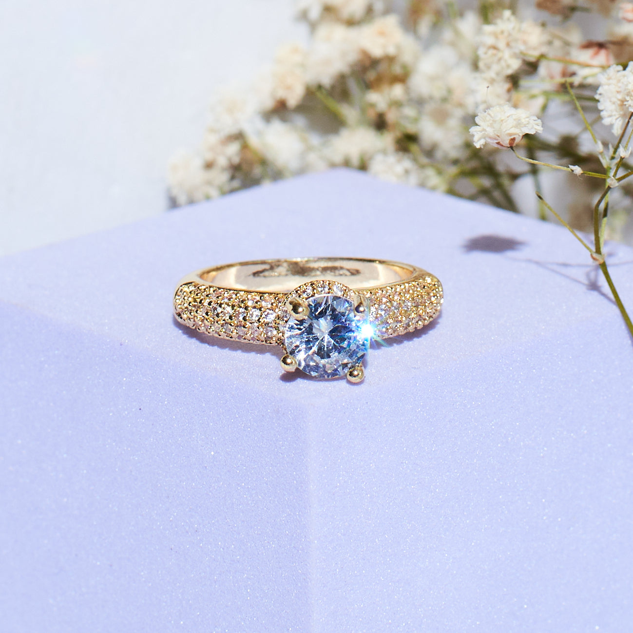 Diamond Dynamo Ring - Size 8 Salty