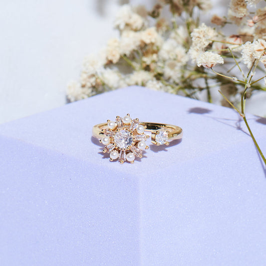 Flower Spinner Golden Ring Salty