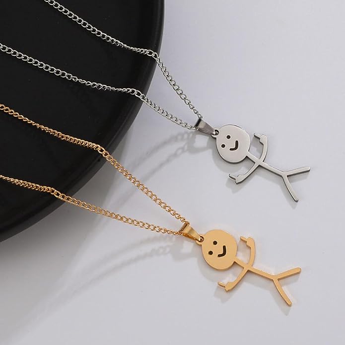Be Yourself, Be You Necklace- Silver Salty