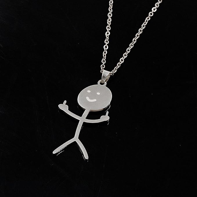 Be Yourself, Be You Necklace- Silver Salty