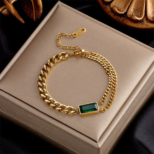 Serene Emerald Bracelet
