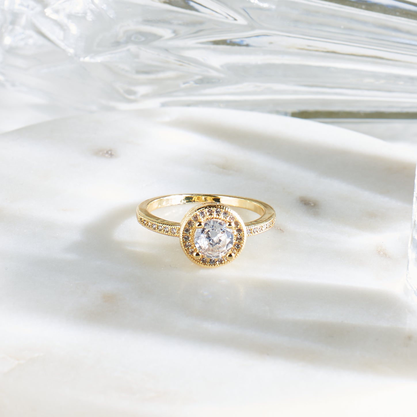 Diamond Empress Ring - Size 8 Salty