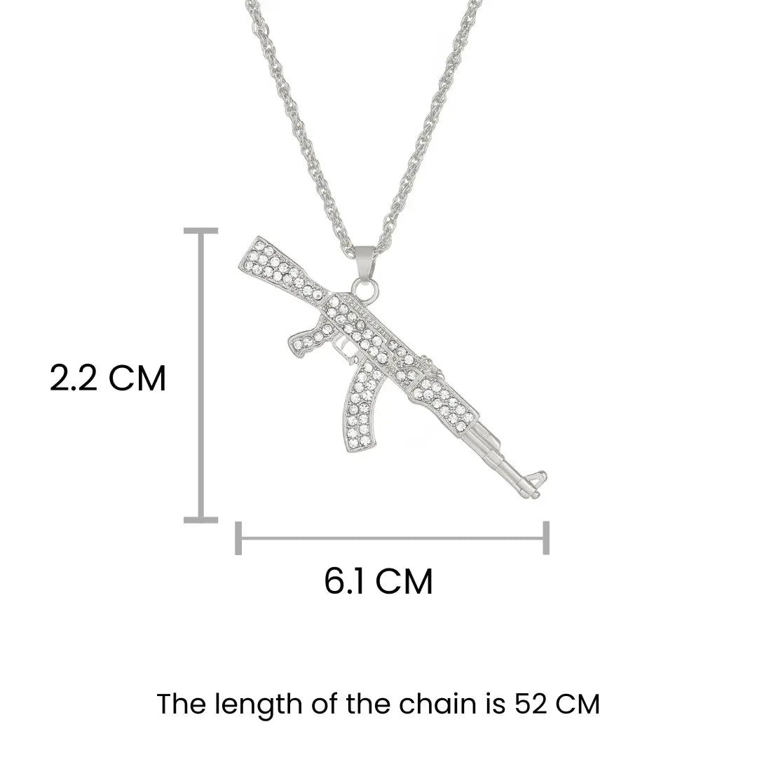 Ak 47 Silver Chain | Salty