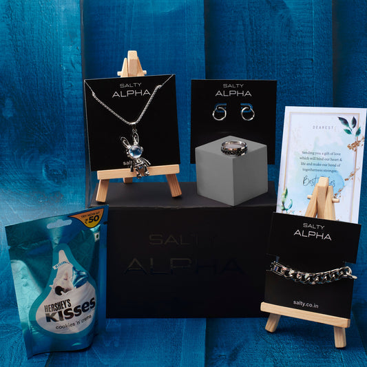 All That He Needs Personalised Gift Hamper for Him Salty Alpha