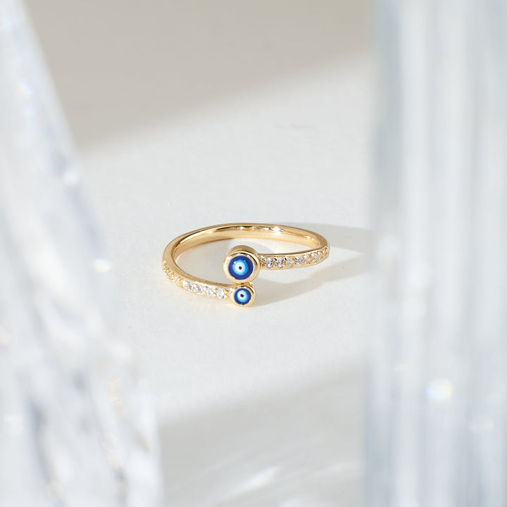 Amor Evil Eye Ring Salty