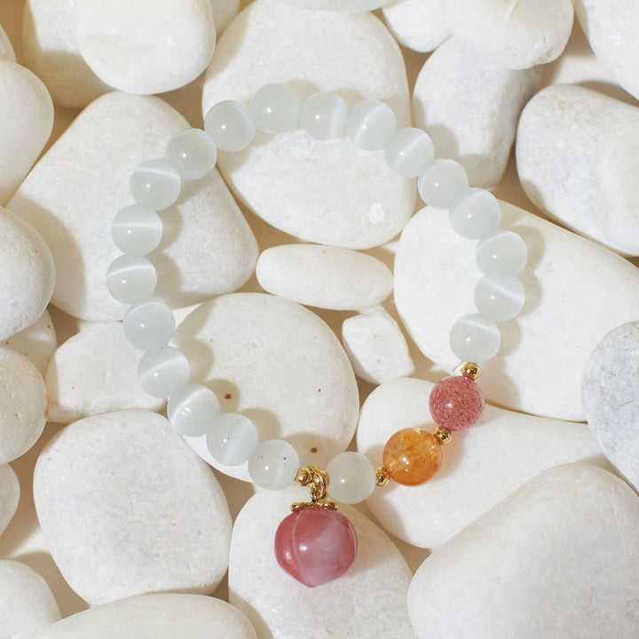 Anti-Stress Ivory Orb Beaded Band Salty