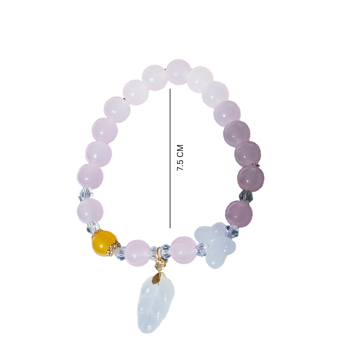 Rosy Healing Beaded Bracelet | Salty