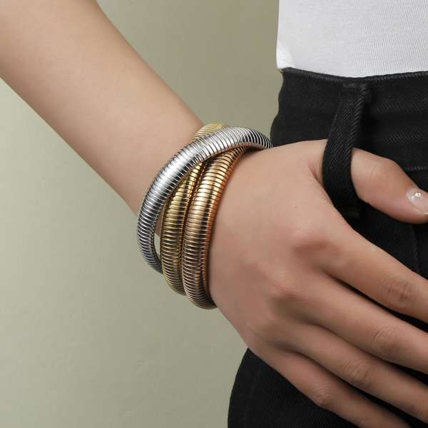 Wrap Up Bold Gold Bracelet