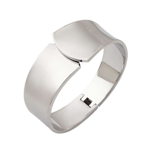 Luxe Radiance Silver Cuff