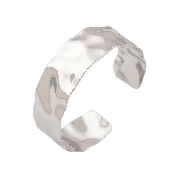 Twilight Textured Silver Cuff