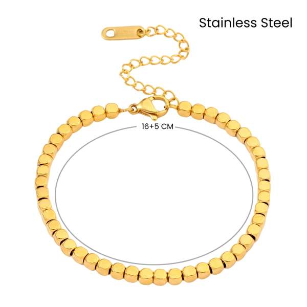 Linked Luxury Gold Bracelet