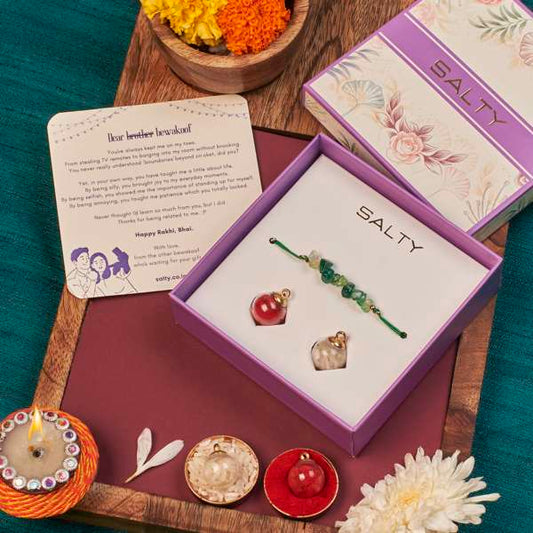 Emerald Love Rakhi