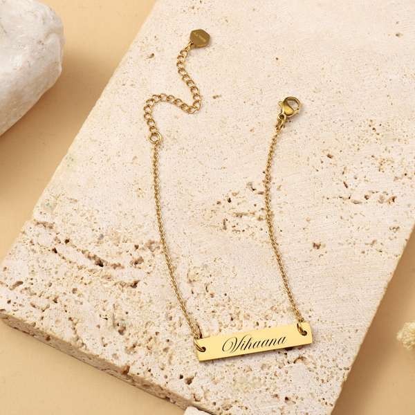 Golden Personalised Chic Necklace