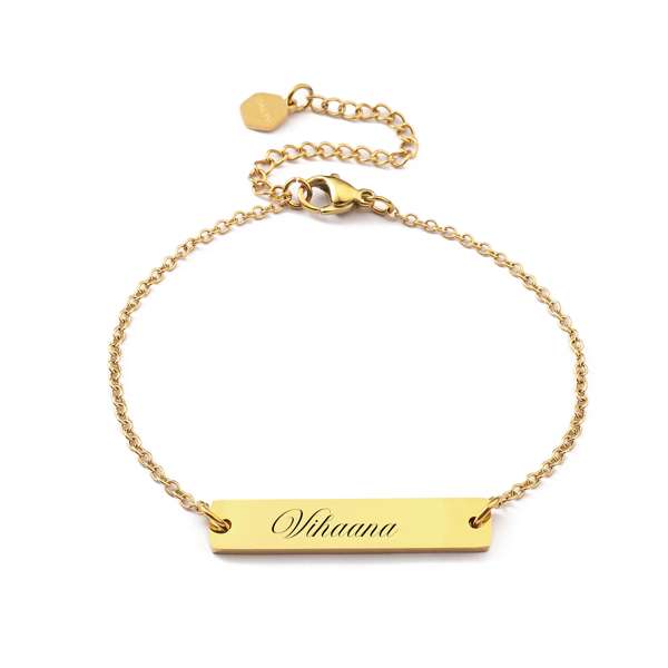 Golden Personalised Chic Necklace