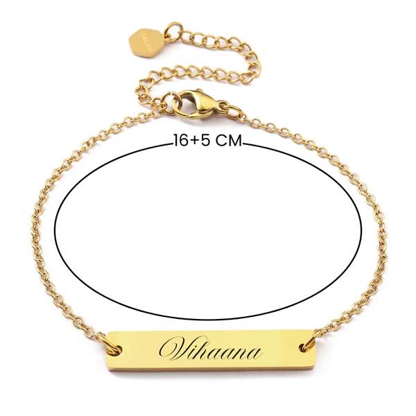 Golden Personalised Chic Necklace