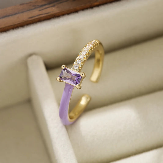 Chroma Sparkle Ring - Lilac