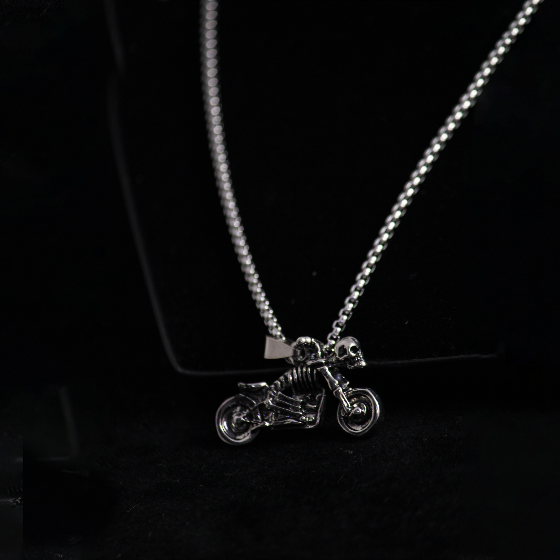 Bare Bones Bike Locket Chain