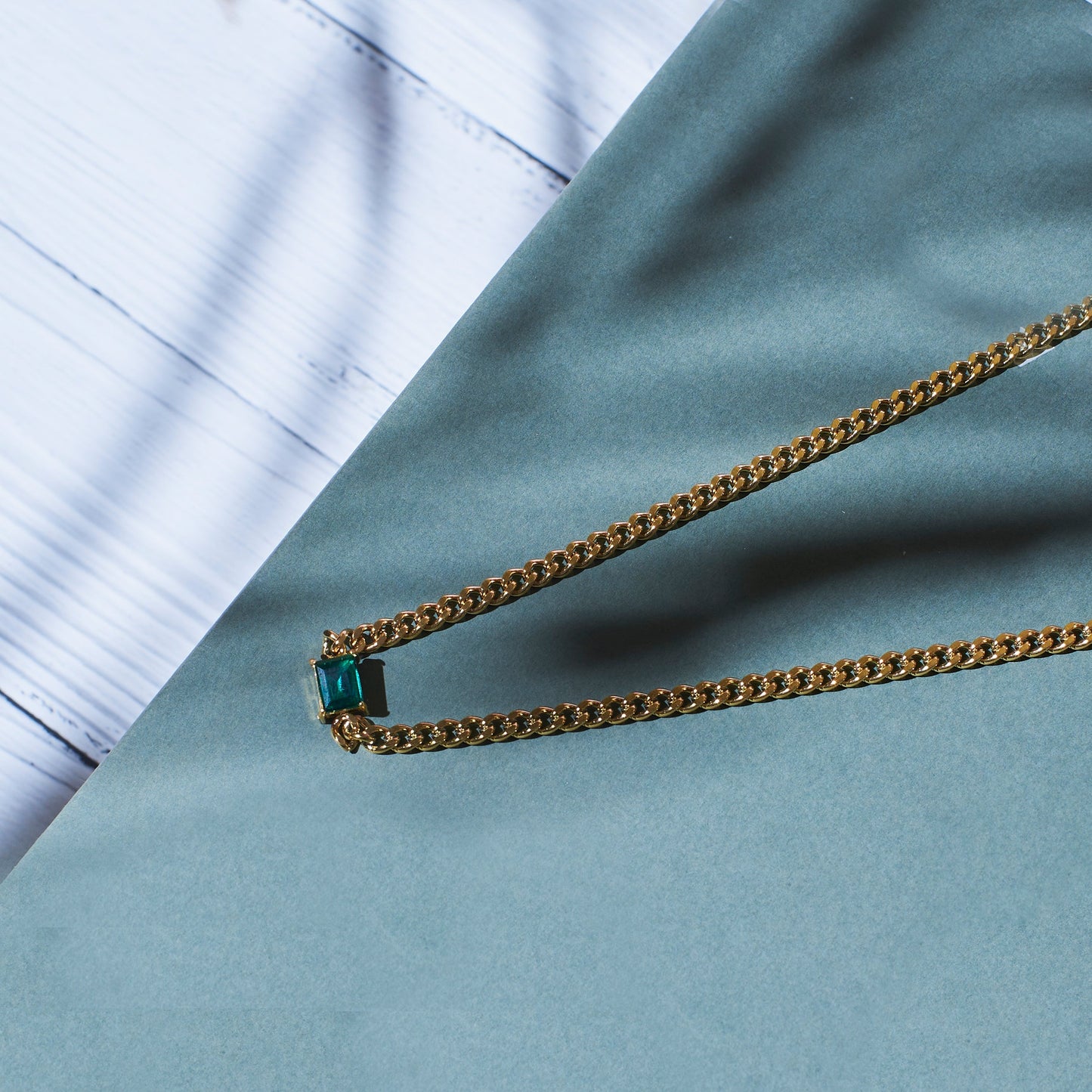 Bewitching Emerald Necklace Salty