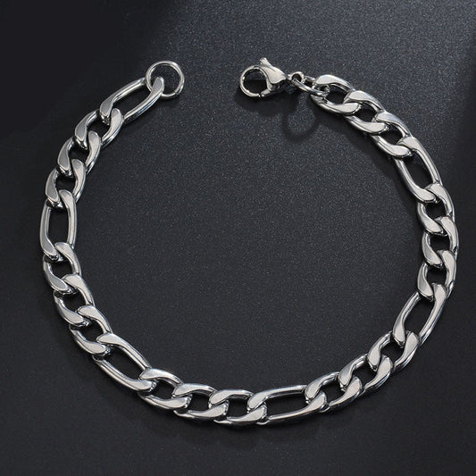 Biker Silver Bracelet Salty Alpha