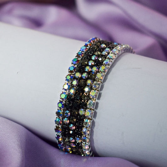 Black Tie Affair Glamour Stackable Bands (Set of 5) Salty