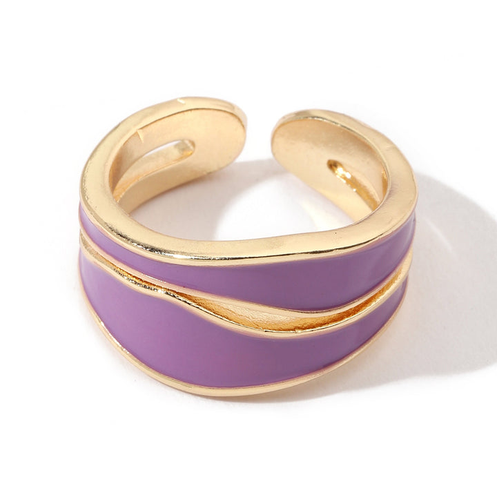 Blair Enamel Gold Ring | Salty