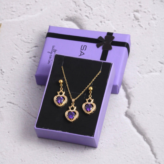 Blooming Beauty Earrings and Necklace Set
