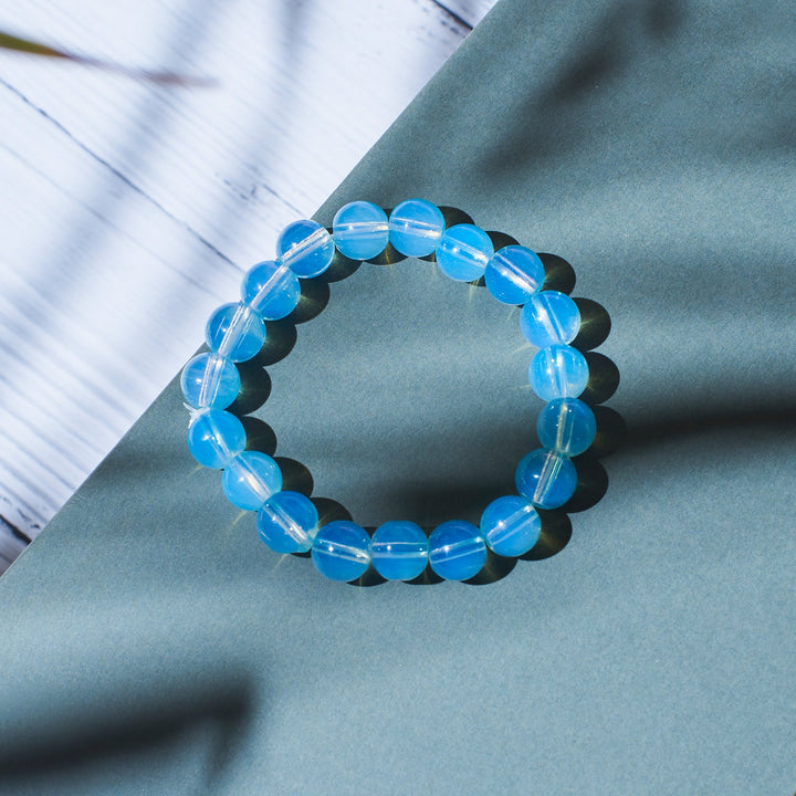 Blue Delight Beaded Bracelet Salty