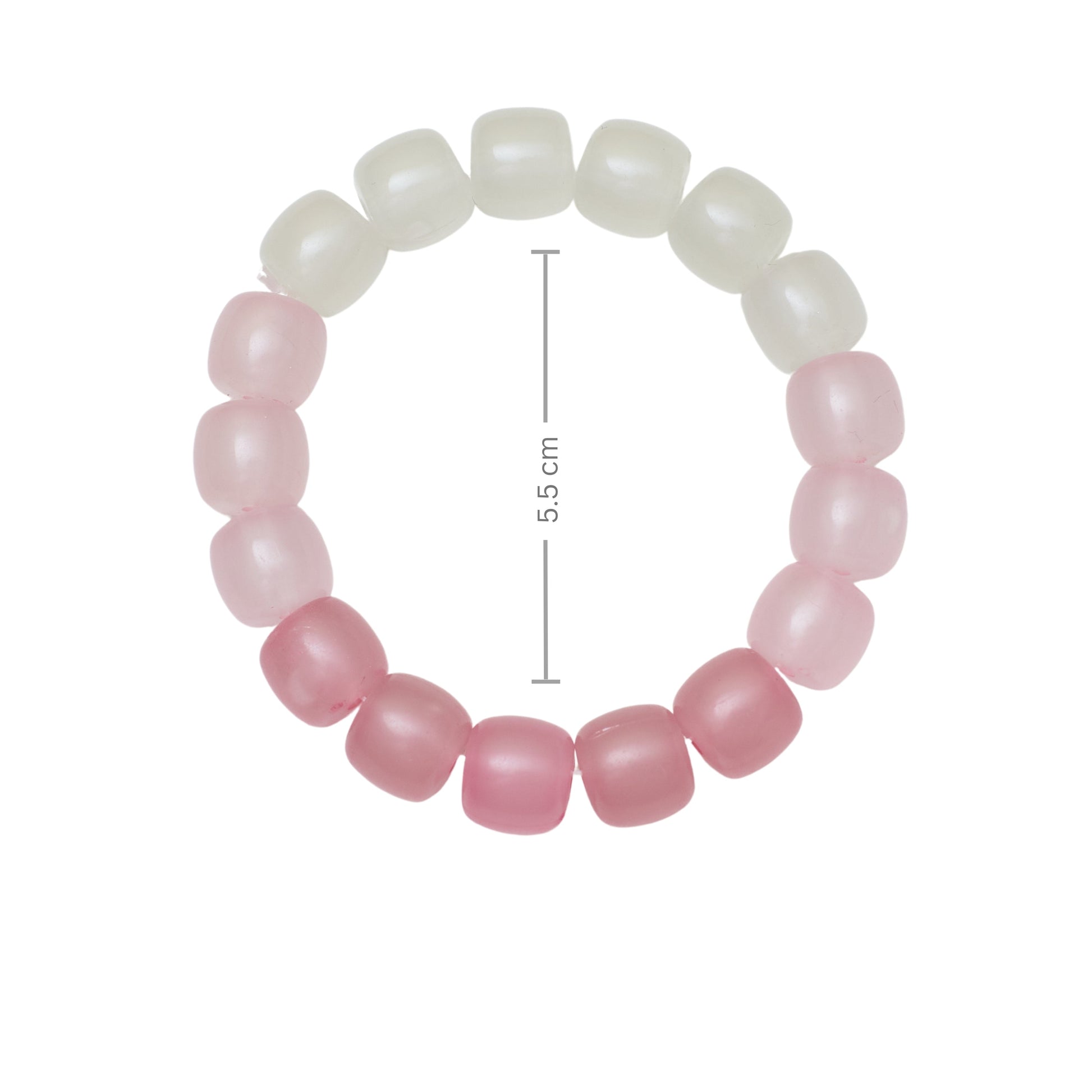 Blushing Blossom Beaded Band Salty