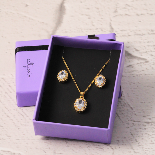 Bodacious Earrings and Necklace Set