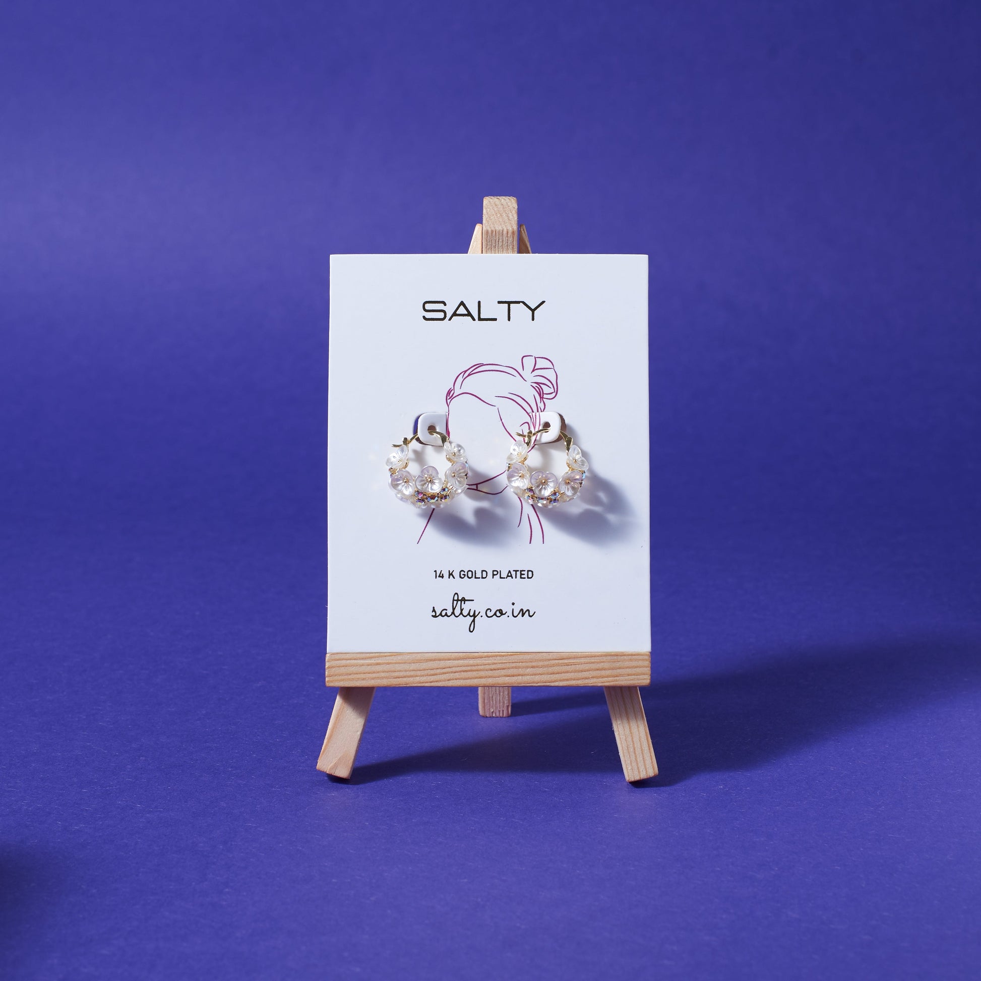 Bumblebee Subtle Earrings Salty